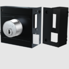 Fechadura Sobrepor Stam Para Portao 701/80 Preto Fosco