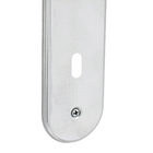 Fechadura Soprano para Porta Interna Cromado 40mm Chave Simples Paliway