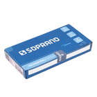 Fechadura Soprano para Porta Interna Cromado 40mm Chave Simples Paliway