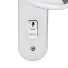 Fechadura Soprano para Porta de Entrada Cromado 40mm Chave Simples Bora Golf