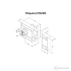 Fechadura Stam 1701/80