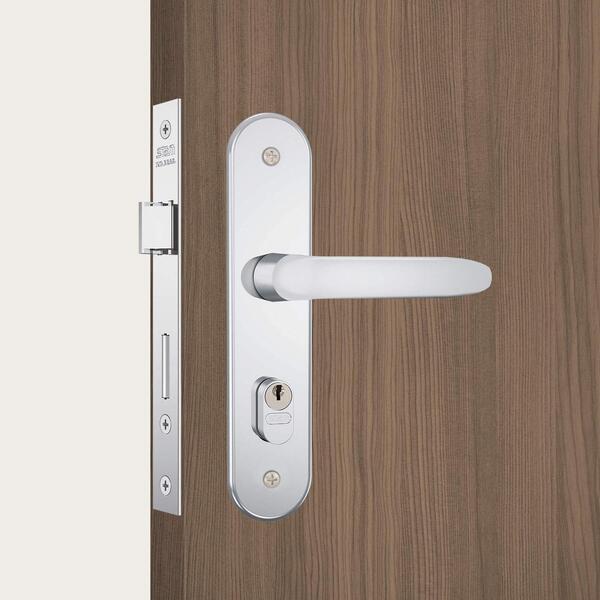 Fechadura Stam 804/11 Espelho Externa Inox | Leroy Merlin