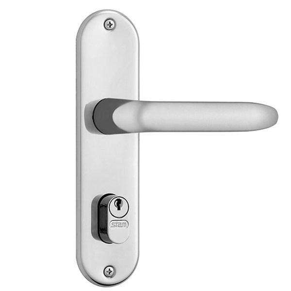Fechadura Stam 804/11 Espelho Externa Inox | Leroy Merlin