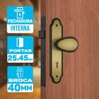 Fechadura Stam 813/10 Espelho Interna Oxidado