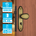 Fechadura Stam 823/10 Espelho Banheiro Oxidado