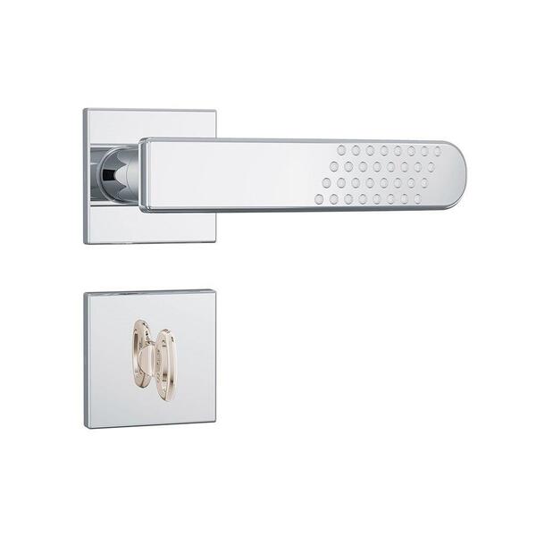 Fechadura Stam 823/21 Roseta Quadrada 1 Wc Inox Alavanca