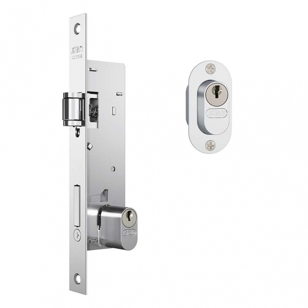 Fechadura Stam Pivotante Espelho Inox 22mm 601