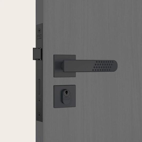 Fechadura Stam Rq1 803/21 Preto Fosco 57405