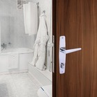 Fechadura Strada Banheiro Espelho Cromado 55mm 882526/55-zc M