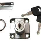 Fechadura Tambor Curto Para Gavetas E Móveis 17x22mm