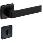 Fechadura Tess 1300-40mm Preta Imab Roseta Quadrada - Interna