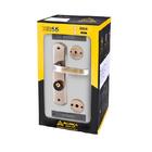 Fechadura Tetra Orion Anatomic 3x1 Bronze Latonado Alianca