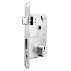 Fechadura Topazio Externa Roseta Escovado Acetinado 40mm Uniã