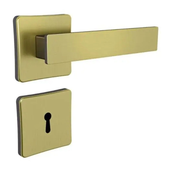 Fechadura Topazio Interna Roseta Latonado Oxidada 40mm União