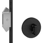 Fechadura Trava Correr Banheiro Wc Pado Preta Expansiva Ept