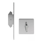 Fechadura Trava De Correr Banheiro Aço Inox Escovado Rq2 Ixe