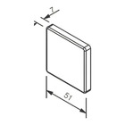 Fechadura Trava De Correr Externa Aço Inox Preto Rq2 Ept Pado