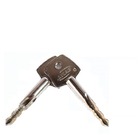 Fechadura trava de segurança tetra chave par IMAB 2320 acetin