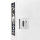 Fechadura Trava Rolete 3780 Externa R202 Cromo Acetinado Quad