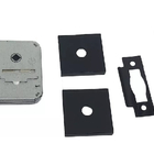 Fechadura Trava Rolete Pivotante Banheiro Pado Preta Preto