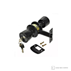 Fechadura Tubular 90 Mm Vouga Preto