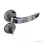 Fechadura Vic Cromado Premium Banheiro Cromado