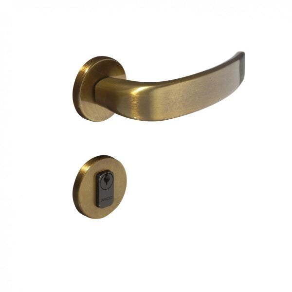 Fechadura Victoria Bronze Oxidado Externa  Bronze