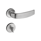 Fechadura Victoria Em Inox Escovado Para Banheiro