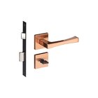 Fechadura Vivaldi Cobre Escovado Banheiro