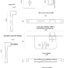Fechadura Vivaldi Cromado Para Banheiro