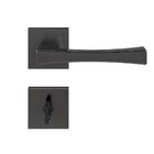 Fechadura Vivaldi Grafite Escovado Banheiro  Grafite Escovado