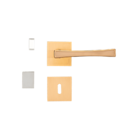 Fechadura Vivaldi Red Gold Escovado Interna