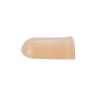 Fechamento Cumeeira de PVC Plana e Colonial 25x14,5x1,6cm 1,6mm Marfim Afort