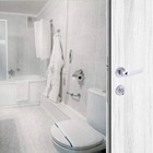 Fechaura Banheiro Arouca Victoria 508449/40 - Cromado Escovado