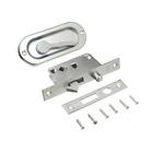 Fecho Aço Cromado Acetinado 105x60x25mm União Mundial