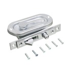 Fecho Aço Cromado Acetinado 105x60x25mm União Mundial