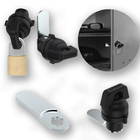 Fecho C/ Porta Cadeado P/ Arquivos/caixas De Força/armarios S