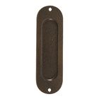 Fecho Concha Embutir Alumínio Oxidado 8x45mm 1 peça