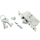 Fecho Concha para Janela Zamac Cromado 106x19x35mm União Mundial