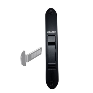 Fecho Concha Preto 7411/a Slide 158mm C/lingueta Gold Tra011