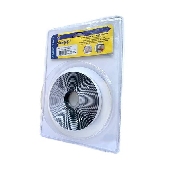 Fecho De Contato, 25,0Mm X 3,0Mts - Branco