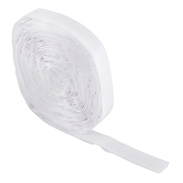 Fecho de Contato Casado por Metro 25mm Branco