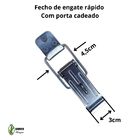 Fecho De Engate Rápido Com Porta Cadeado Para Porta Ou Móvel