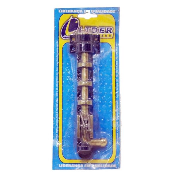 Fecho De Latão Colonial Zlo 18cm - Líder