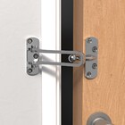 Fecho de Porta Trifor Cromado Prata Confortdoor