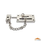 Fecho De Seguranca Com Corrente Em Inox P201 Pega Ladrão