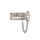 Fecho De Seguranca Com Corrente Em Inox P201 Pega Ladrão