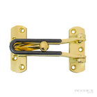 Fecho De Segurança Trifor Para Porta Em Aço Inox Dourado