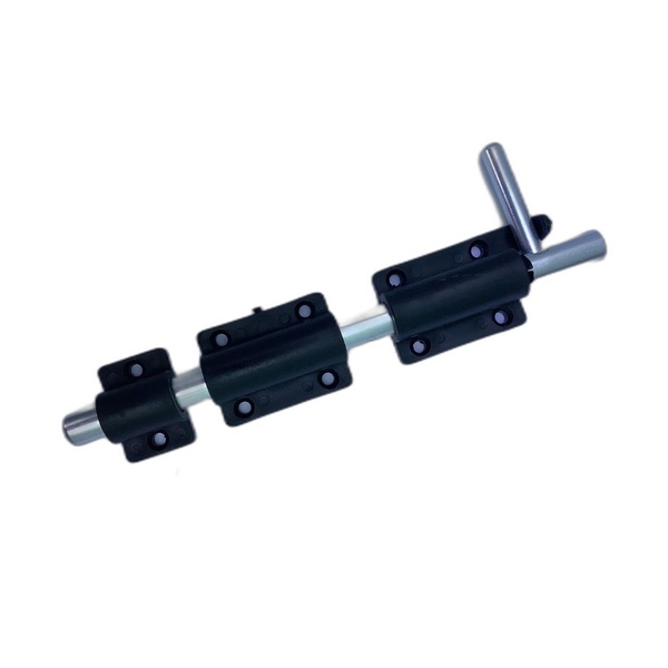 Fecho Ferrolho Porta Portao Buzio C/furo P/cadeado Aluminio B