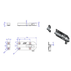 Fecho Fio Redondo 3" Ref. 20930 - Loth